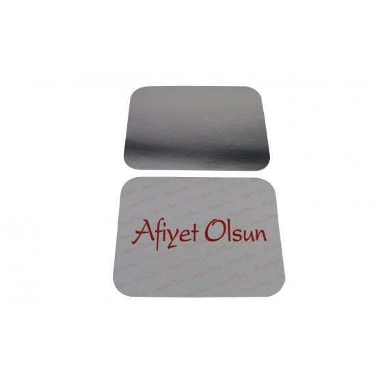 Alüminyum Kase Kapağı 1500 gr 2 ve 3 Gözlü 100 Adetli